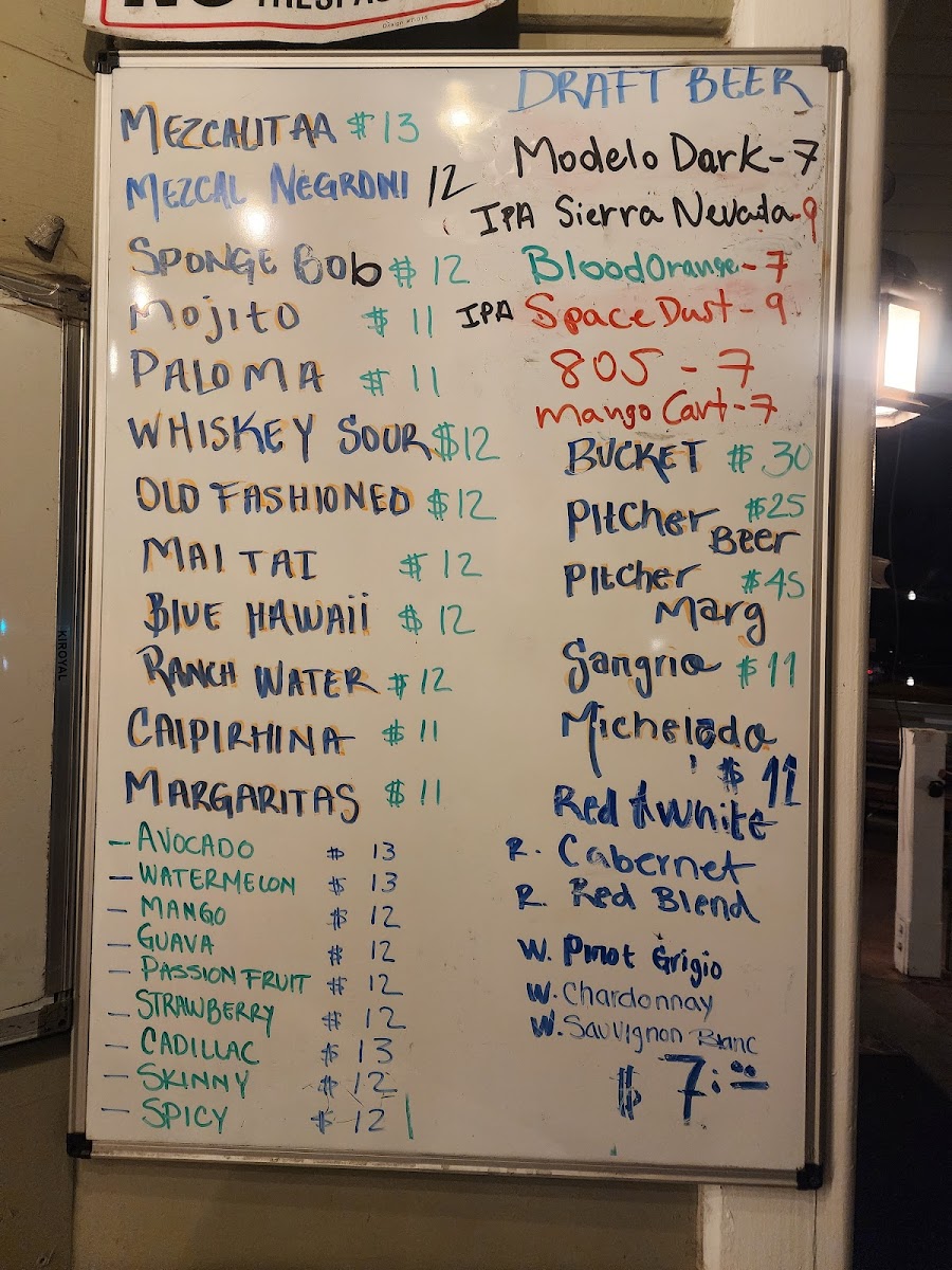 Señor Fish Menu - Image 5