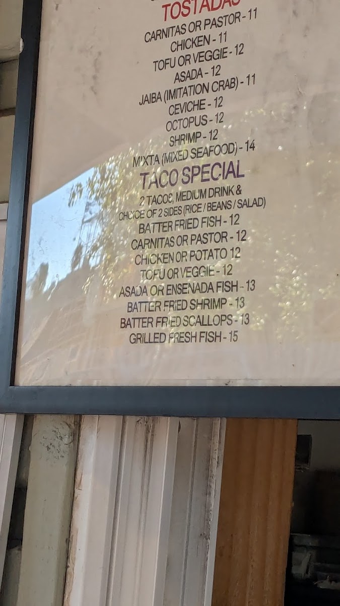 Señor Fish Menu - Image 6